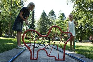 Saisonende für die Minigolfanlage am Kurhaus